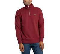 GANT Pour des hommes Sweat-shirt à demi-fermeture éclair Regular Shield, rouge