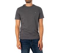 GANT Pour des hommes T-shirt régulier à bouclier, Gris