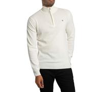 GANT Pour des hommes Tricot demi-fermeture éclair en laine d'agneau superfin