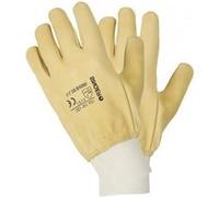 Gant + Protege Artere Hydrofuge Cuir Lot De 1 Paire (Beige - T9) G
