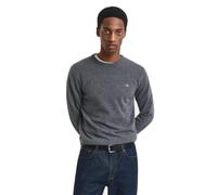 Gant Pull à col en C en Laine d'agneau Superfine pour Homme