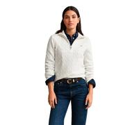 Gant Stretch Cotton Cable Half-Zip Pull-Over Femme