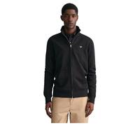 GANT Sweat à capuche Shield Full Zip – Noir pur – Taille S