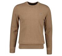 Gant Pull Classique en Coton à col en C pour Homme (1 pièce), DK. Sable mélangé, M