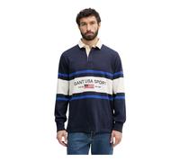 Gant - Pull Col Polo - Homme - Tops - Bleu - Taille: 2XL