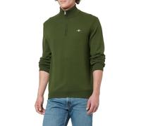 Gant Pull CTN/Wo à Demi-Fermeture éclair pour Homme, Bleu Nuit, XXL