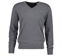 GANT Pull Homme Col V CLASSIC COTTON, Coton 100%, Coupe Confort, Casual