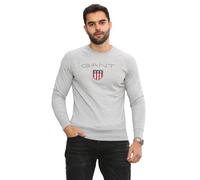 GANT Pull Homme Designer Col Rond Classique En Jersey d’ Hiver