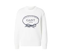 GANT Pull-over bleu marine / blanc, Taille XXL