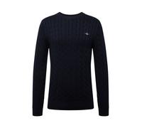 Gant Cable Sweater Noir S Homme