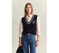 GANT Pull-over marine / blanc, Taille XL