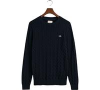 Gant pull-over tricoté col R