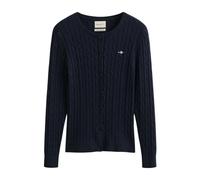 Gant - Pulls à col rond - Femme - Pulls - Bleu - Taille: 38 FR