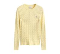 Gant - Pulls à col rond - Femme - Pulls - Jaune - Taille: 42 FR