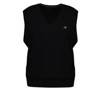 Gant Pullunder Pour Hommes - Classic Cotton Vest, Col En V, Coton