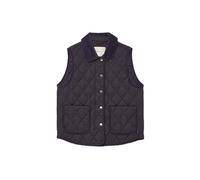 GANT Quilted Vest with Cord Details, Evening Blue, L Femme