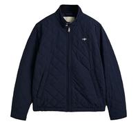 GANT Quilted Windcheater Jacket, Evening Blue, Standard Homme