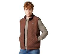 GANT Quilted Windcheater Vest Gilet, Mahogou Marron, XXL Hommes