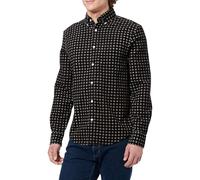 GANT Reg AOP Print Corduroy Shirt Chemise, Bleu, XXL Hommes