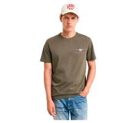 Gant Reg Archive Shield Emb Short Sleeve T-shirt Vert M Homme