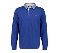 GANT Reg Chambray Heavy Rugger Polo, Bleu Vif, XL Hommes