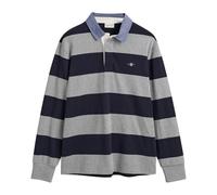 GANT REG Chambray Stripe Heavy Rugger, Gris, XL