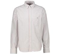GANT Reg Classic Oxford T-Shirt à Rayures Chemise, Blanc, XL Hommes