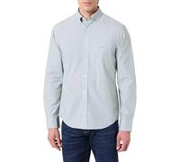 GANT Reg Classic Poplin Banker Shirt Chemise, Vert, L Hommes