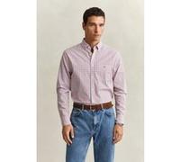 Chemise manches longues en popeline Gant Classic stripe Rouge XL
