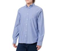 GANT Reg Classic Poplin Shirt Chemise, Bleu, XL Hommes