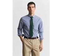 GANT Chemise Reg Poplin à rayures pour homme College Blue L