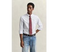 GANT Chemise Reg Poplin Stripe bleu pastel / blanc Taille L