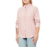GANT REG Classic Poplin T-Shirt rayé, Rose, 40