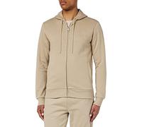 GANT REG Full Zip Hoodie Sweat À Capuche Zippé Tonal Shield Regular, Concrete Beige, S Homme