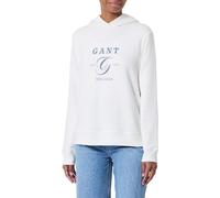 GANT Reg Graphic Hoodie Sweatshirt à Capuche, Coquille d'œuf, Taille M Femmes