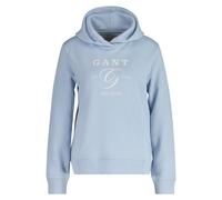 GANT Reg Graphic Hoodie Sweatshirt à Capuche, Fresh Blue, Taille S Femmes