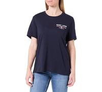 GANT REG Graphic SS T-Shirt, Bleu Nuit, L