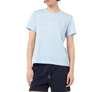 GANT Reg Graphic SS T-Shirt, Fresh Blue, XL Femmes