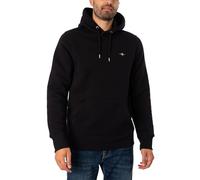 GANT REG Hoodie Sweat À Capuche Shield Regular, Black, M Homme
