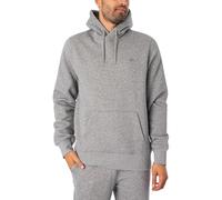 GANT REG Hoodie Sweat À Capuche Shield Regular, Grey Melange, 3XL Homme