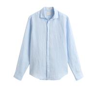 Gant - Reg Linen Shirt - Homme - Chemises - Bleu - Taille: L