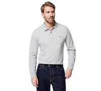 GANT REG LS Rugger À Manches Longues en Piqué Shield Regular, Grey Melange, 3XL Homme