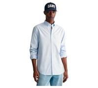 GANT Reg Pinpoint Oxford T-Shirt Chemise, Bleu Clair, S Homme