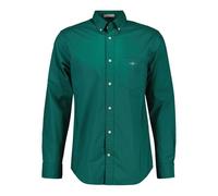 GANT Reg Poplin Banker T-Shirt Chemise, Vert forêt, XL Hommes