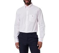 GANT REG Poplin Gingham Shirt Chemise Vichy en Popeline Regular, Light Pink, XL Homme