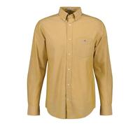GANT Reg Poplin Shirt Chemise, Jaune érable, S Hommes