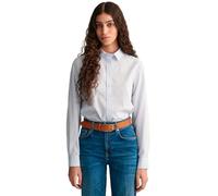 GANT REG Poplin Striped Shirt, Blouse Femme, Light Blue,