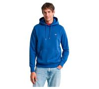 GANT Reg Shield Hoodie Sweatshirt à Capuche, Bleu, L Homme