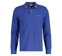 GANT Reg Shield Ls Pique Rugger Polo, Bleu Vif, XXXL Hommes