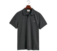Gant REG Shield SS Pique Polo, Antracit Melange, XXL Homme